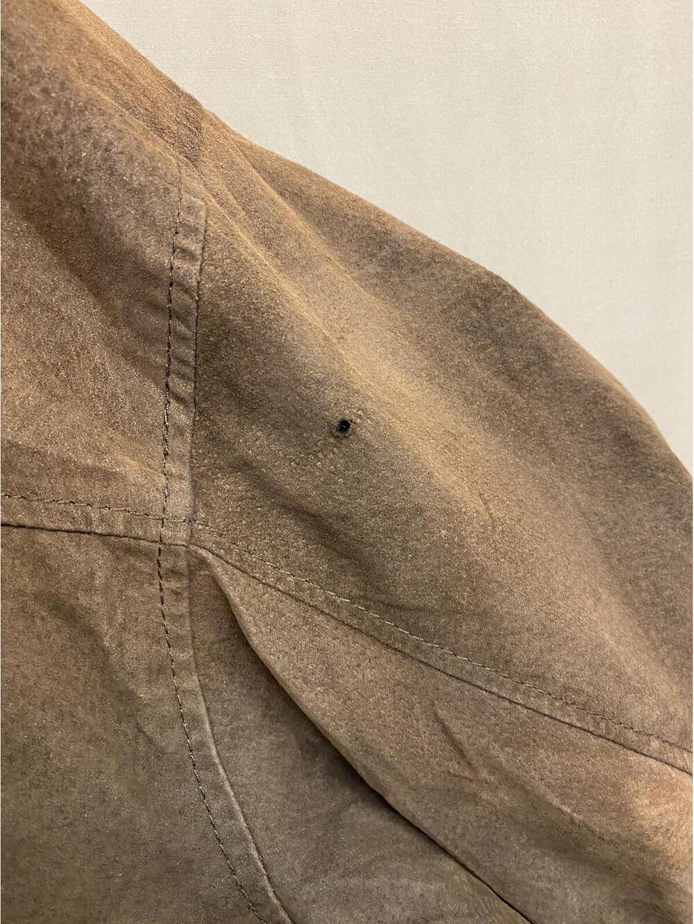 Vtg Sequence Image/Sears Brown Suede Men's Jacket with Quilted Lining Sz 2XL - Picture 5 of 5